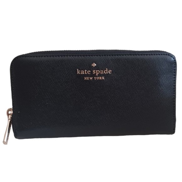 kate spade Handbags - ♠️Kate Spade Schuyler Large Continental Wallet Black LIKE NEW♠️